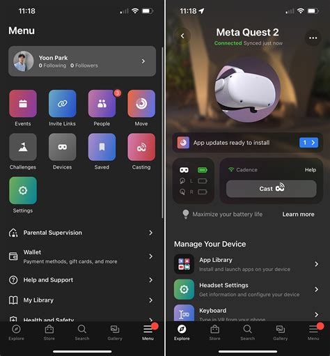 mobilemeta|meta quest 2 mobile app.